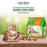 Cát Gỗ Cho Mèo Cat's Best COMFORT Không Vón 10L (4.3kg) - Paddy Pet Shop